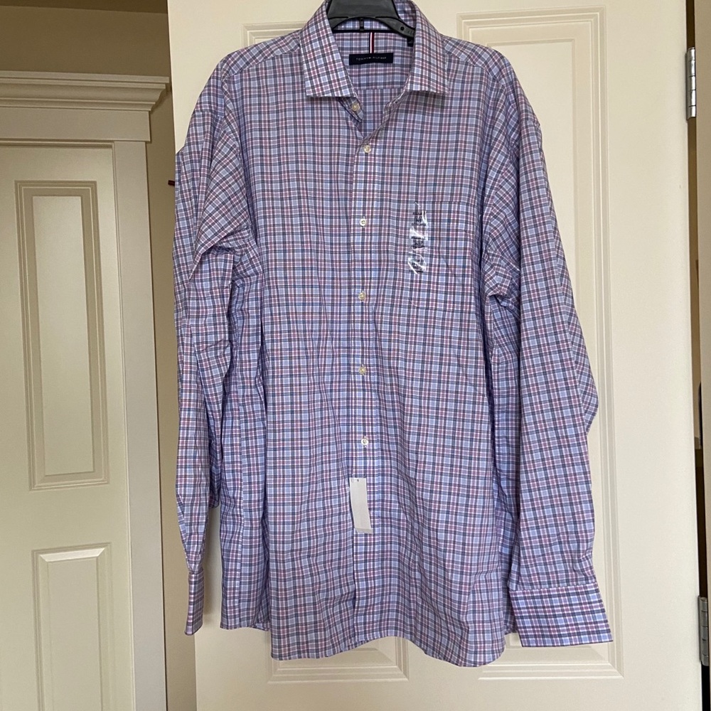 Tommy Hilfiger Button Front Long Sleeve